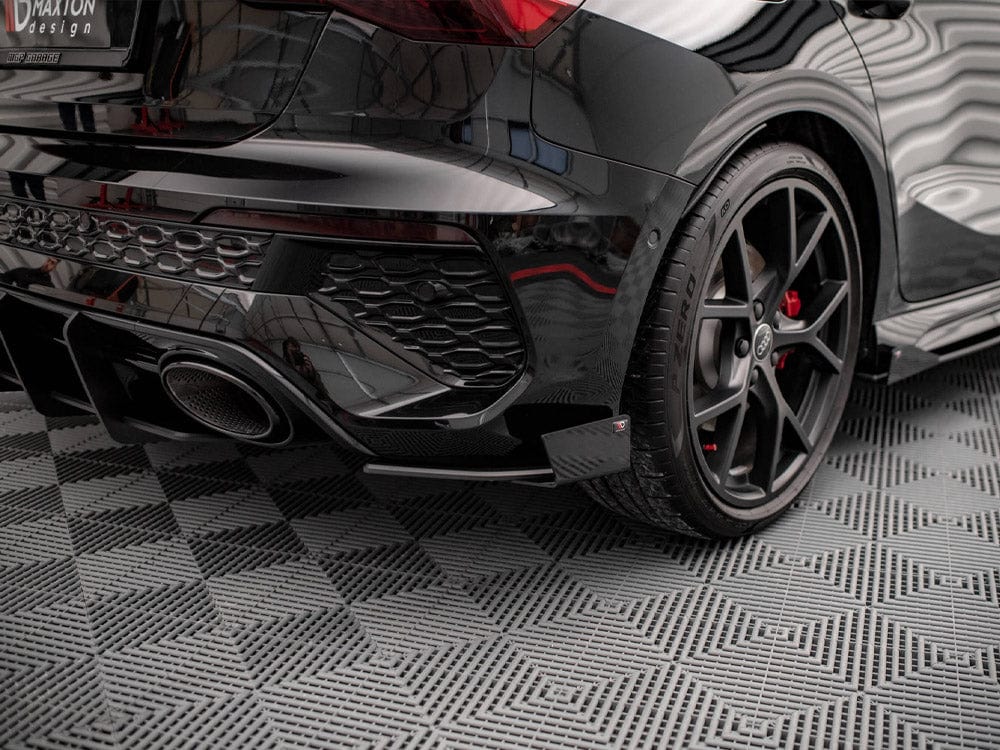 Maxton Design GLOSS FLAPS Rear Side Flaps Audi RS3 Sportback 8Y Maxton Design SR