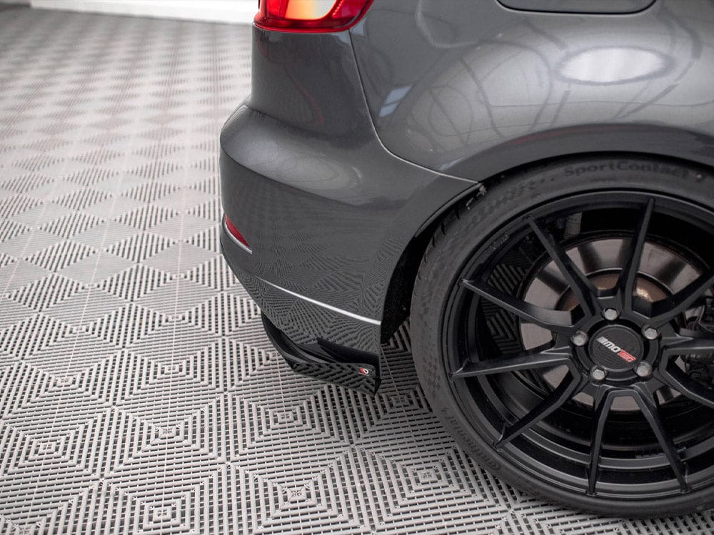 Maxton Design GLOSS FLAPS Rear Side Flaps Audi S3 Sportback 8V Facelift Maxton Design SR