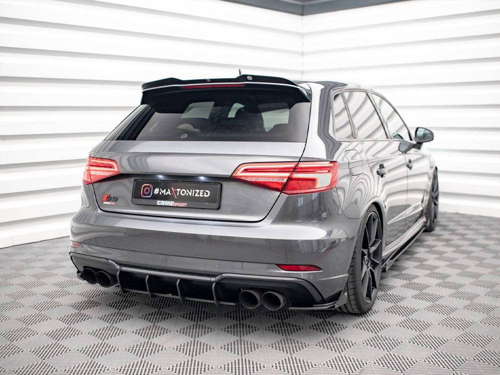 Maxton Design GLOSS FLAPS Rear Side Flaps Audi S3 Sportback 8V Facelift Maxton Design SR