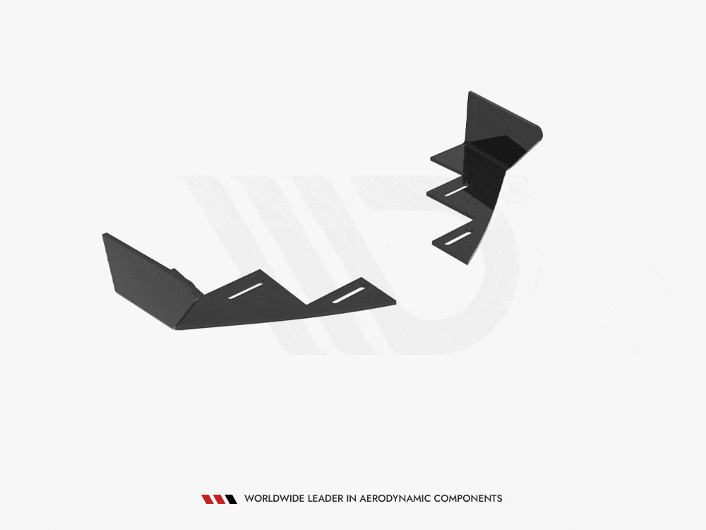 Maxton Design GLOSS FLAPS Rear Side Flaps Ford Fiesta ST Mk6 Maxton Design SR