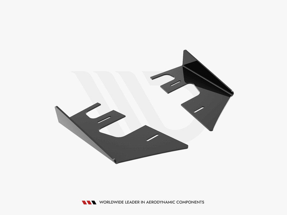 Maxton Design GLOSS FLAPS Rear Side Flaps Mazda 3 MPS Mk1 Maxton Design SR