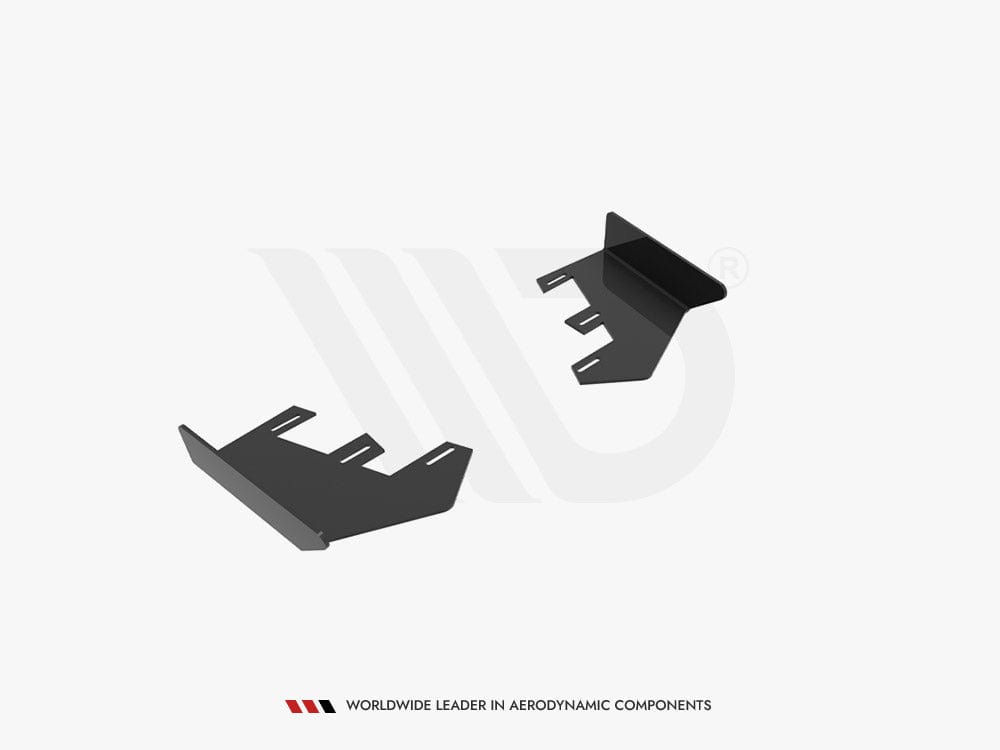 Maxton Design Gloss Flaps Rear Side Flaps Mercedes A35 AMG Hatchback Aero Pack W177 Maxton Design SR