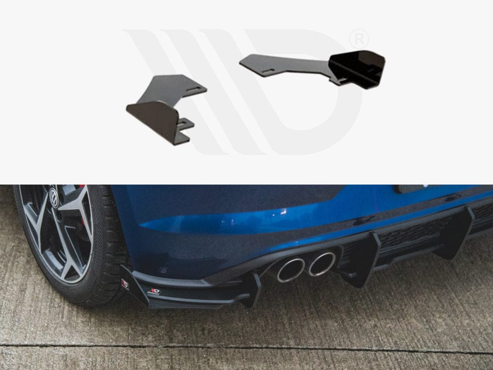 Maxton Design GLOSS FLAPS Rear Side Flaps VW Polo GTI Mk6 Maxton Design SR
