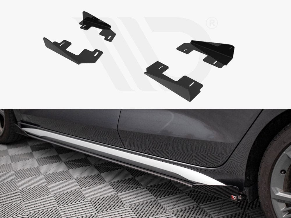 Maxton Design Gloss Flaps Side Flaps Audi S3 / A3 S-Line 8Y Maxton Design SR