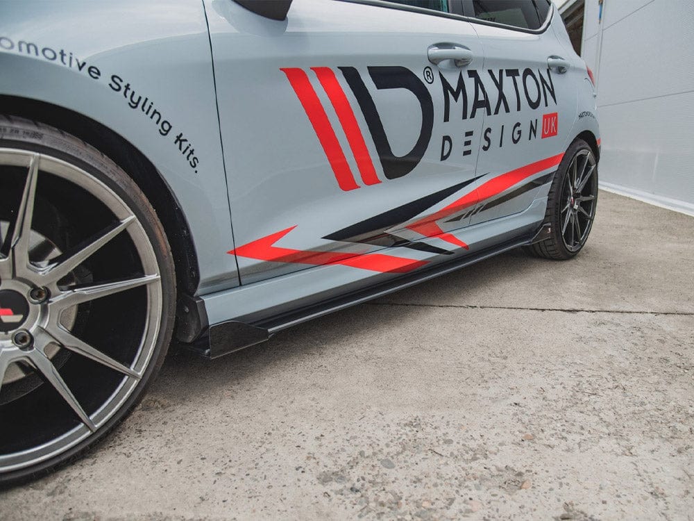 Maxton Design GLOSS FLAPS Side Flaps Ford Fiesta Mk8 ST / ST-Line Maxton Design SR