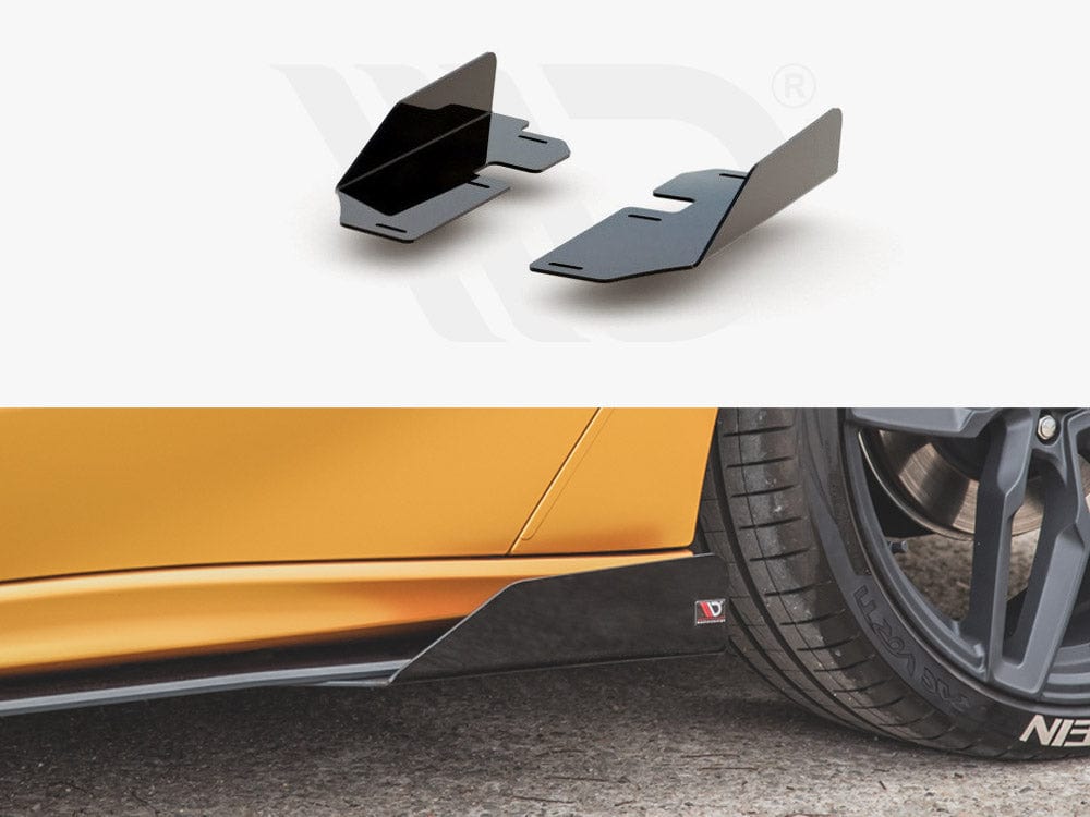 Maxton Design GLOSS FLAPS Side Flaps Ford Focus ST / ST-Line Mk4 Maxton Design SR