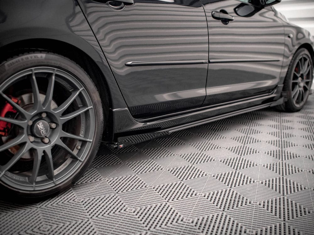 Maxton Design GLOSS FLAPS Side Flaps Mazda 3 MPS Mk1 Maxton Design SR