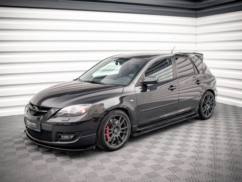 Maxton Design GLOSS FLAPS Side Flaps Mazda 3 MPS Mk1 Maxton Design SR