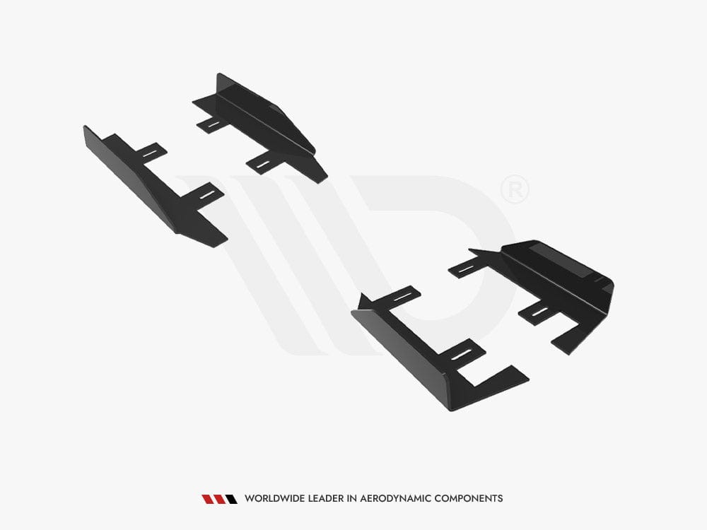 Maxton Design Gloss Flaps Side Flaps Mercedes A35 AMG / AMG-Line Aero Pack W177 Maxton Design SR