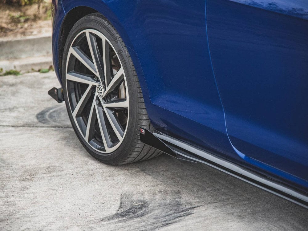 Maxton Design Gloss Flaps Side Flaps VW Golf 7 R / R-Line Facelift Maxton Design SR