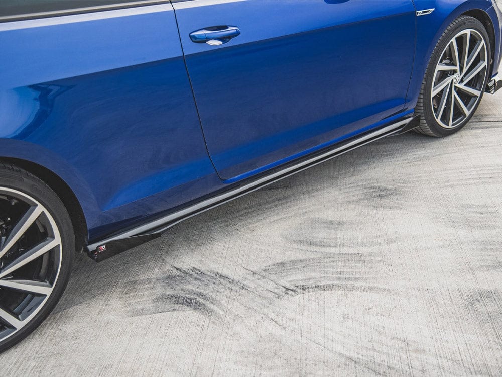 Maxton Design Gloss Flaps Side Flaps VW Golf 7 R / R-Line Facelift Maxton Design SR