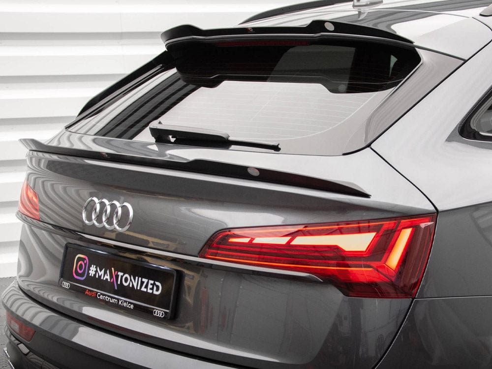 Maxton Design Lower Spoiler CAP Audi SQ5 Sportback Mk2 Facelift Maxton Design SR