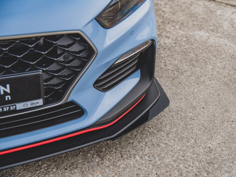 Maxton Design Racing Durability Front Splitter + Flaps Hyundai I30 N Mk3 Hatchback / Fastback Maxton Design SR
