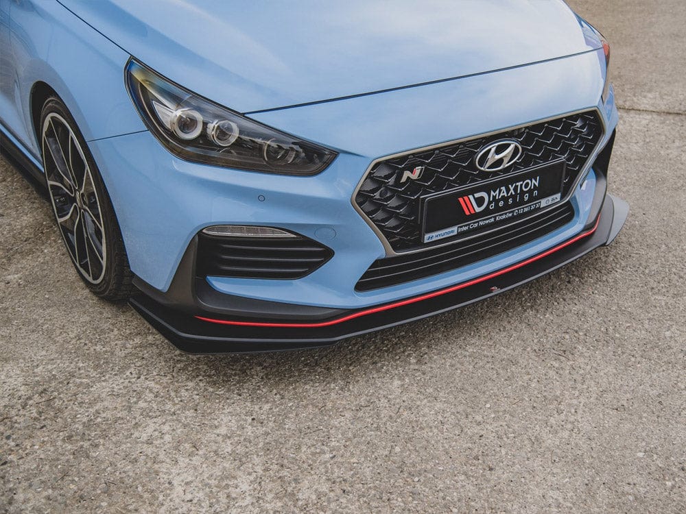 Maxton Design Racing Durability Front Splitter + Flaps Hyundai I30 N Mk3 Hatchback / Fastback Maxton Design SR