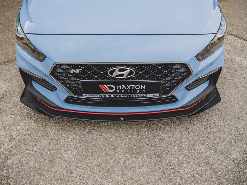 Maxton Design Racing Durability Front Splitter + Flaps Hyundai I30 N Mk3 Hatchback / Fastback Maxton Design SR