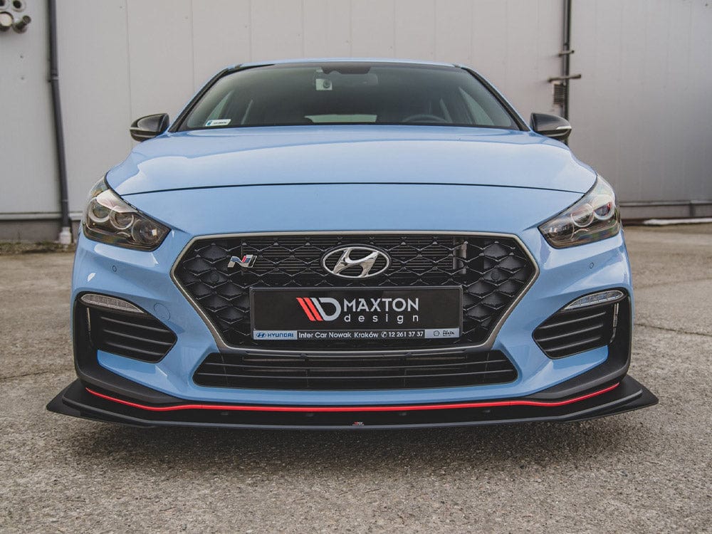 Maxton Design Racing Durability Front Splitter + Flaps Hyundai I30 N Mk3 Hatchback / Fastback Maxton Design SR