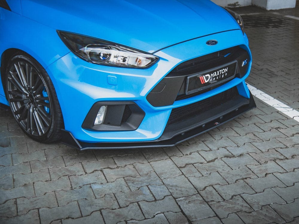 Maxton Design Racing Durability Front Splitter V.2 Ford Focus RS Mk3 2015-2018 Maxton Design SR