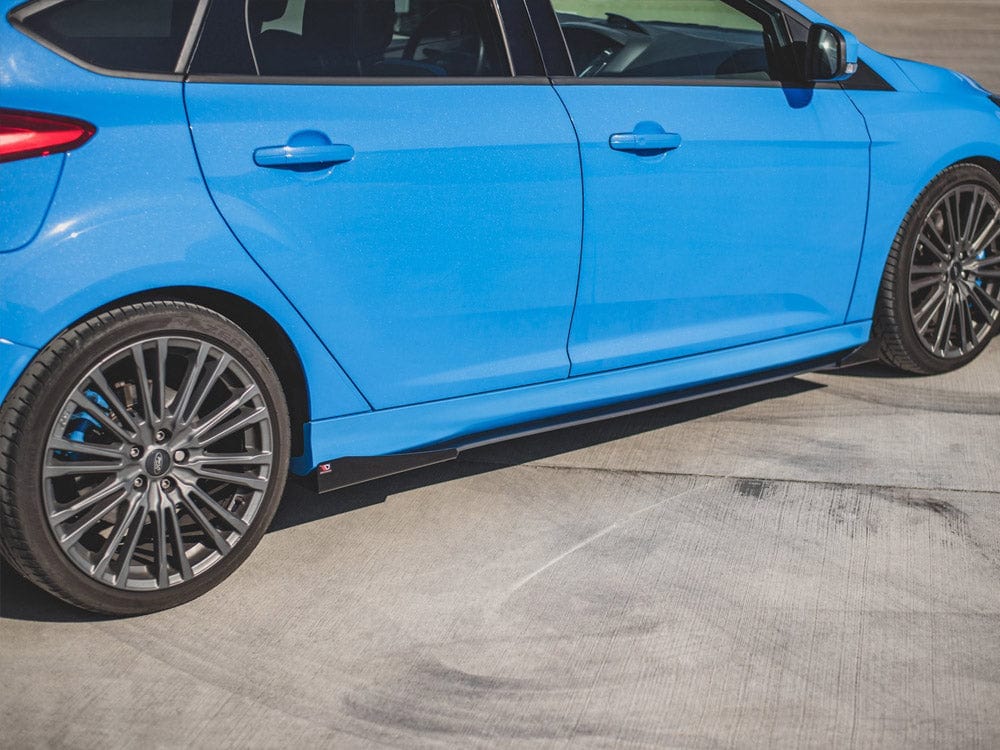 Maxton Design Racing Durability Side Skirts Diffusers (+flaps) Ford Focus RS MK3 2015-2018 Maxton Design SR