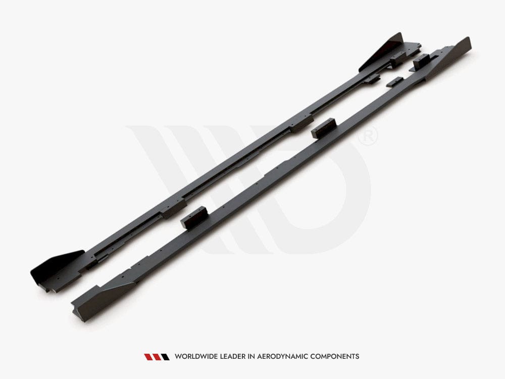 Maxton Design Racing Durability Side Skirts Diffusers (+flaps) VW Golf GTI MK6 2008-2012 Maxton Design SR