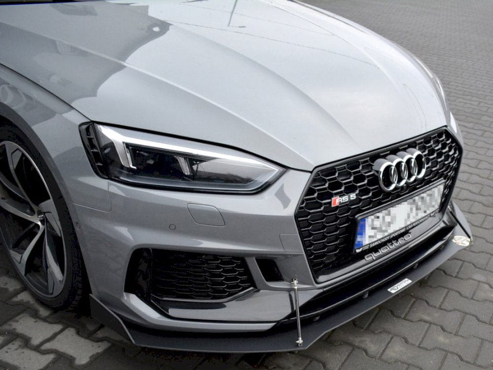 Maxton Design Racing Front Splitter V.2 Audi RS5 F5 Coupe / Sportback Maxton Design SR