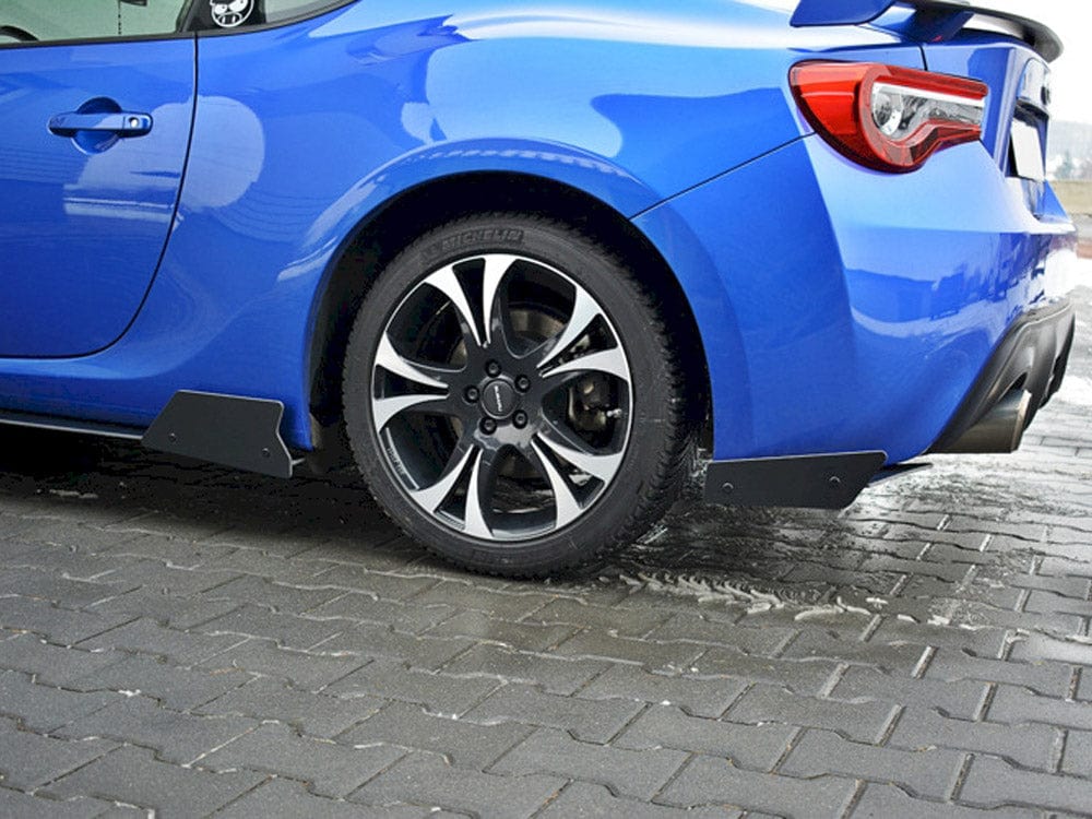 Maxton Design Racing Rear Side Splitters Subaru BRZ Facelift 2017-2020 Maxton Design SR