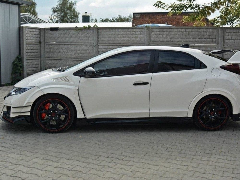 Maxton Design Racing Side Skirts Diffusers Honda Civic IX Type R 2015-2017 Maxton Design SR