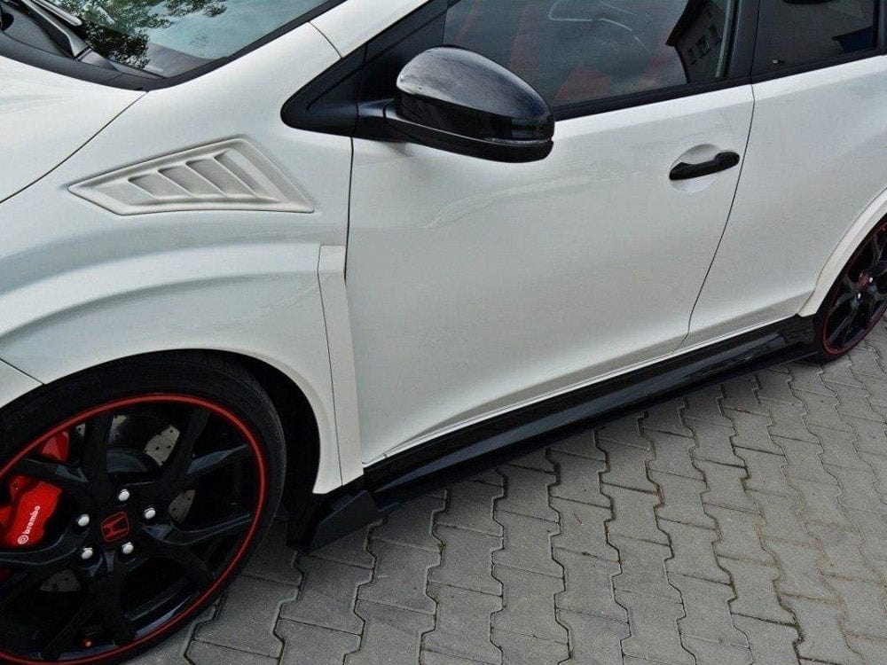 Maxton Design Racing Side Skirts Diffusers Honda Civic IX Type R 2015-2017 Maxton Design SR