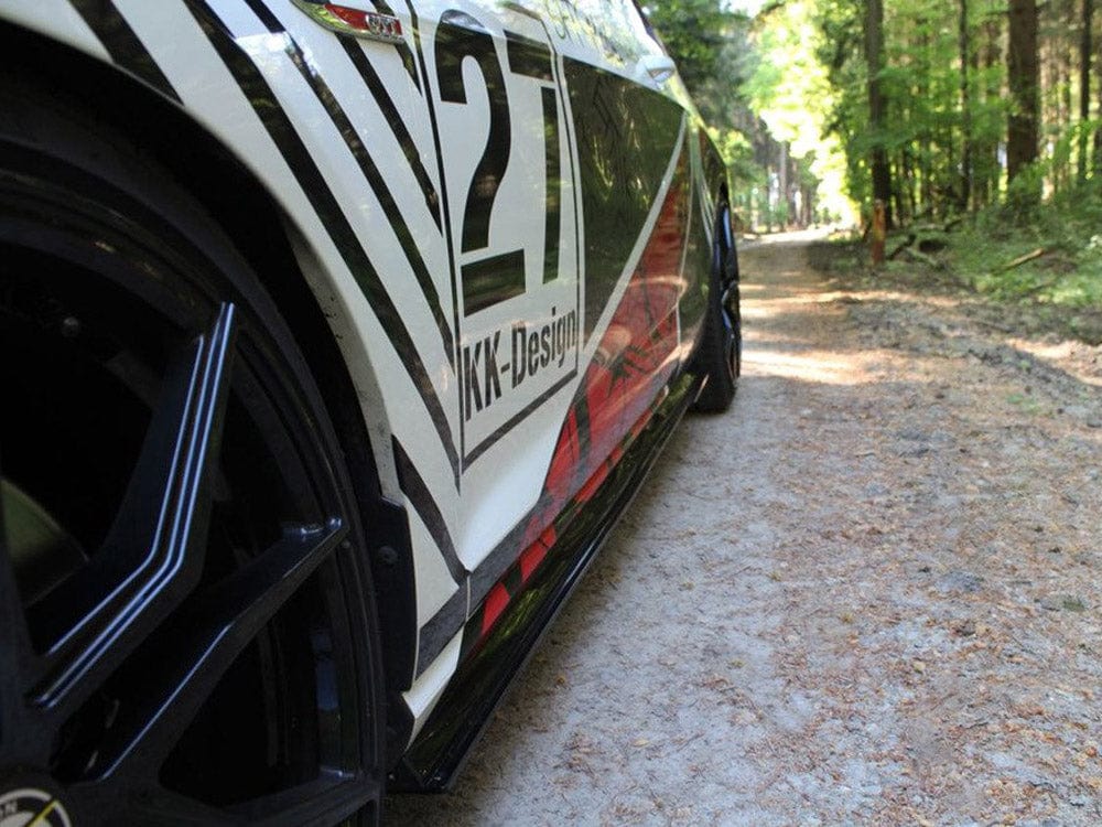 Maxton Design Racing Side Skirts Diffusers VW MK7 GTI Clubsport 2016-2017 Maxton Design SR