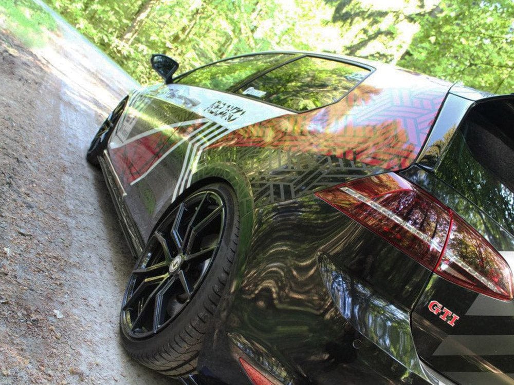 Maxton Design Racing Side Skirts Diffusers VW MK7 GTI Clubsport 2016-2017 Maxton Design SR