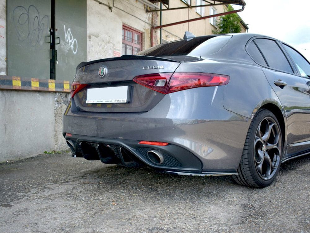 Maxton Design Rear Diffuser Alfa Romeo Giulia Veloce 2015-2019 Maxton Design SR