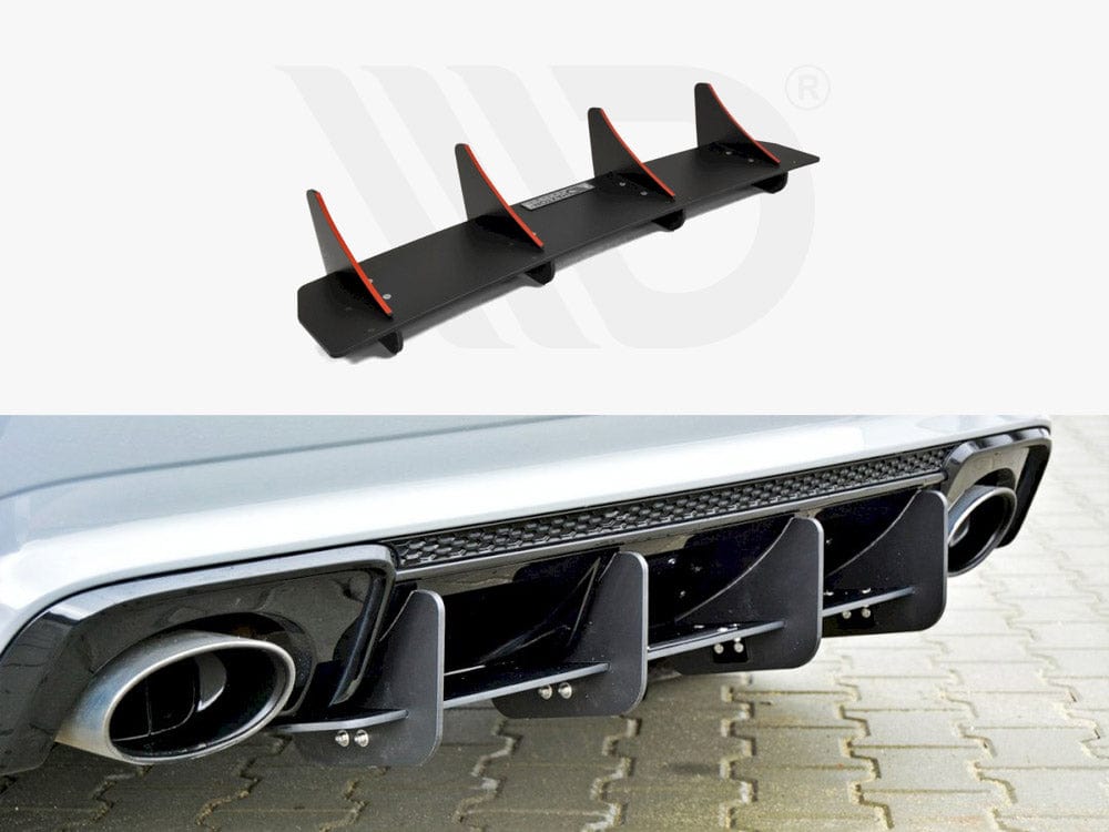 Maxton Design Rear Diffuser Audi RS3 8VA Sportback Pre-facelift 2015-2016 Maxton Design SR