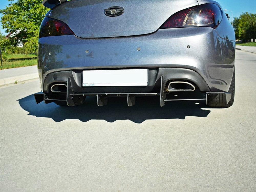 Maxton Design Rear Diffuser Hyundai Genesis MK1 Coupe 2009-2012 Maxton Design SR