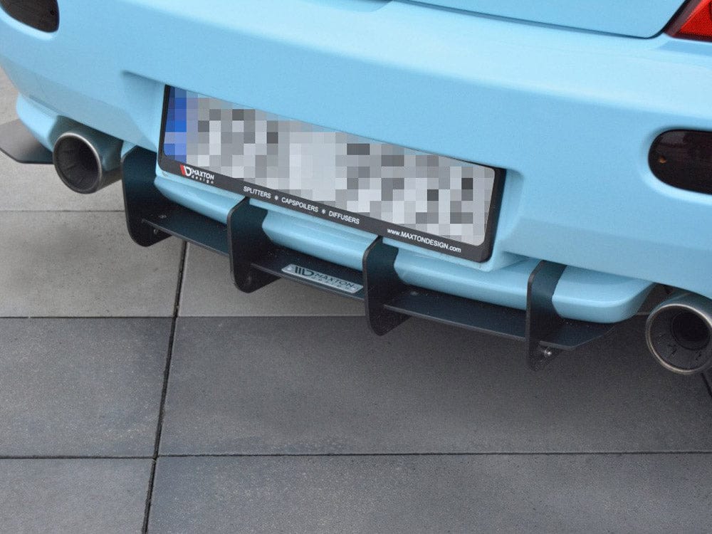 Maxton Design Rear Diffuser Hyundai Tiburon (Coupe) MK2 Facelift 2005-2008 Maxton Design SR