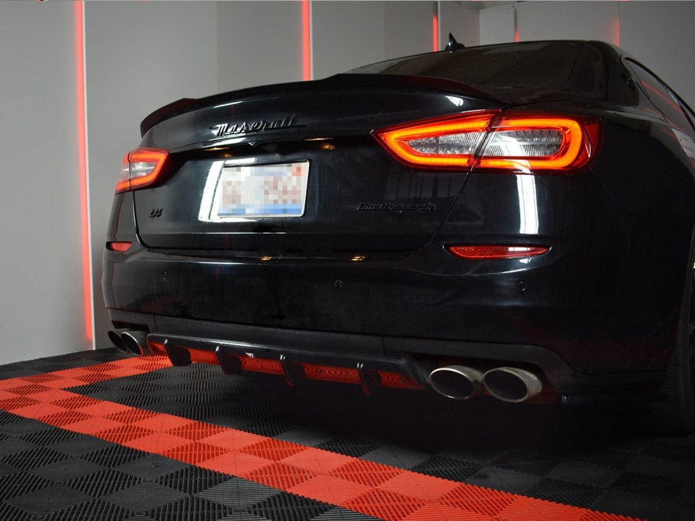 Maxton Design Rear Diffuser Maserati Quattroporte Mk6 Pre-Facelift 2013-2016 Maxton Design SR