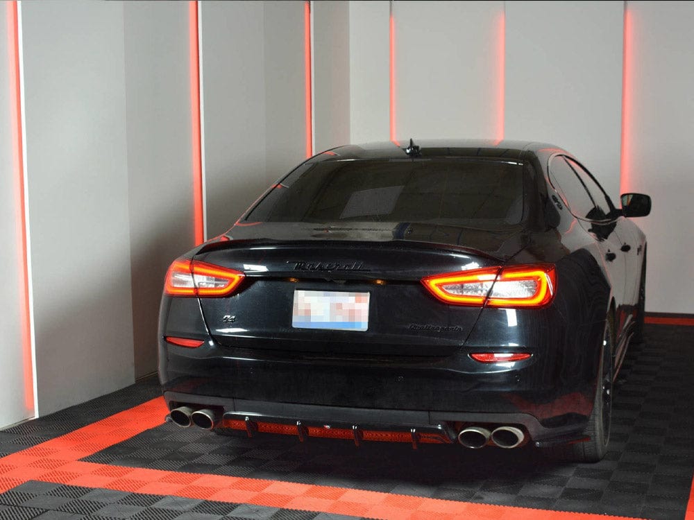 Maxton Design Rear Diffuser Maserati Quattroporte Mk6 Pre-Facelift 2013-2016 Maxton Design SR