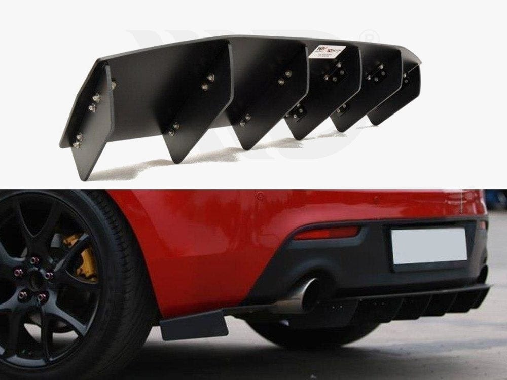 Maxton Design Rear Diffuser Mazda 3 MK2 MPS Maxton Design SR