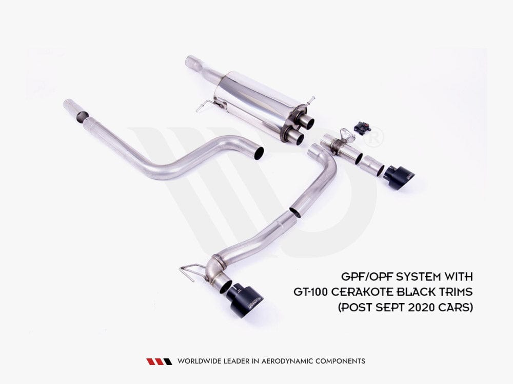 Maxton Design Rear Diffuser + Milltek Gpf/opf BACK Exhaust System - Ford Fiesta MK8 ST & MK8.5 ST 2018-2022 Maxton Design SR