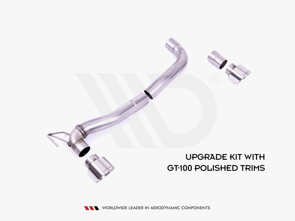 Maxton Design Rear Diffuser + Milltek RS Upgrade KIT - Ford Fiesta MK8 ST & MK8.5 ST 2018-2022 Maxton Design SR