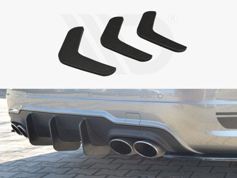 Maxton Design Rear Diffuser V.2 Mercedes C W204 Amg-line (Facelift) 2011-2014 Maxton Design SR