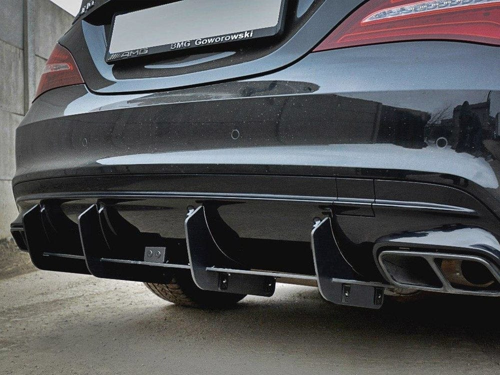 Maxton Design Rear Diffuser V.2 Mercedes CLA A45 AMG C117 Facelift 2017-UP Maxton Design SR