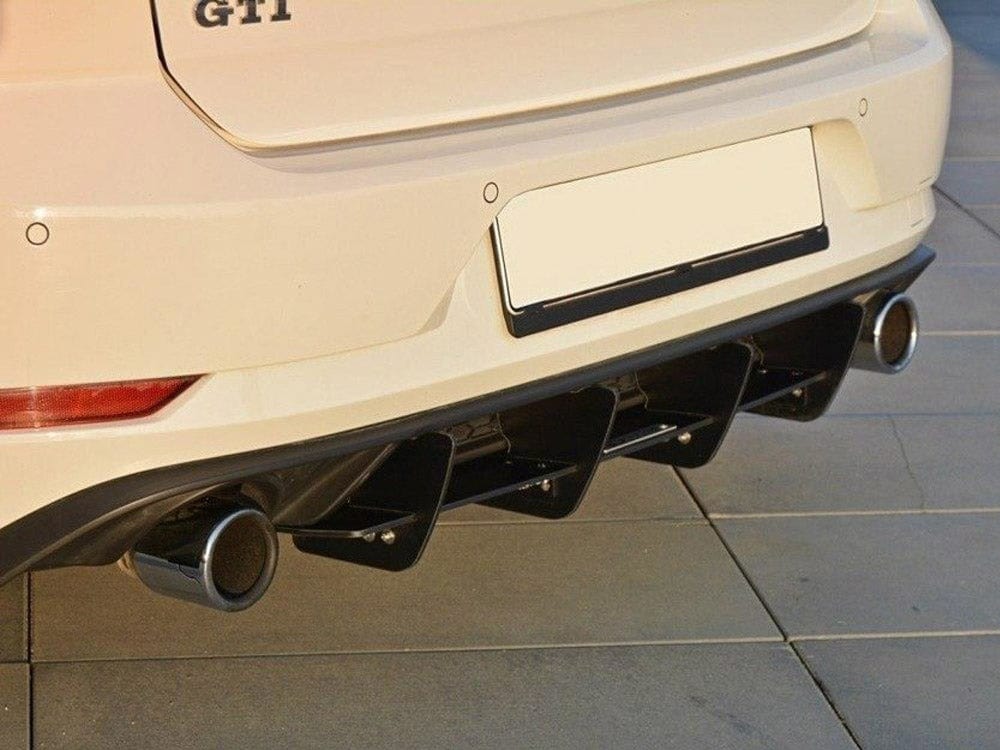 Maxton Design Rear Diffuser VW Golf GTI 7.5 2017-19 Maxton Design SR