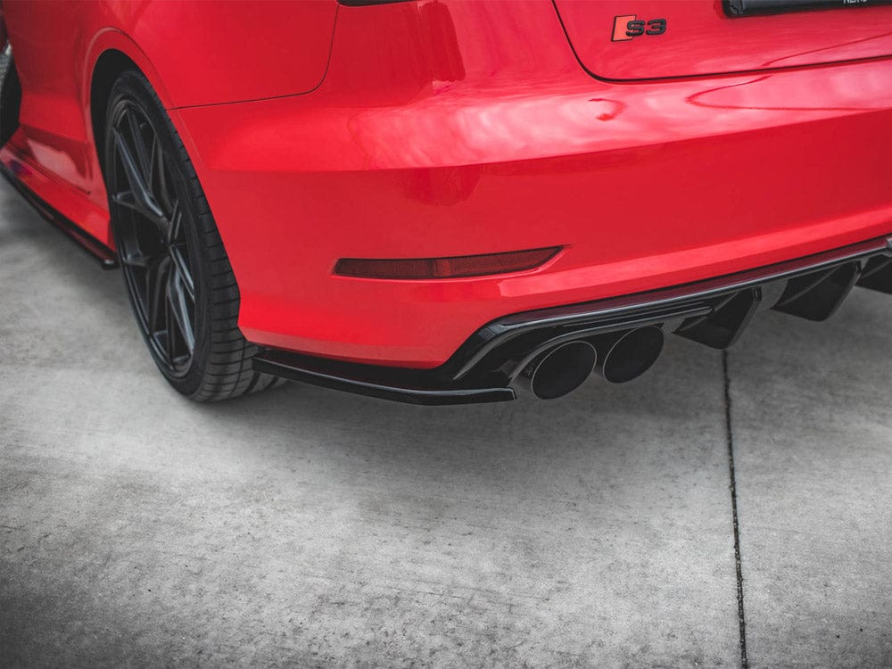 Maxton Design Rear Side Splitters Audi S3 Sedan 8V 2013-2016 Maxton Design SR
