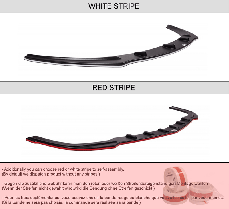 Maxton Design Rear Side Splitters Chrysler Crossfire 2003-07 Maxton Design SR