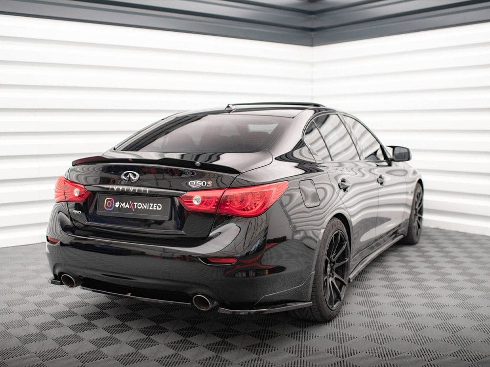Maxton Design Rear Side Splitters Infiniti Q50 S Mk1 Maxton Design SR