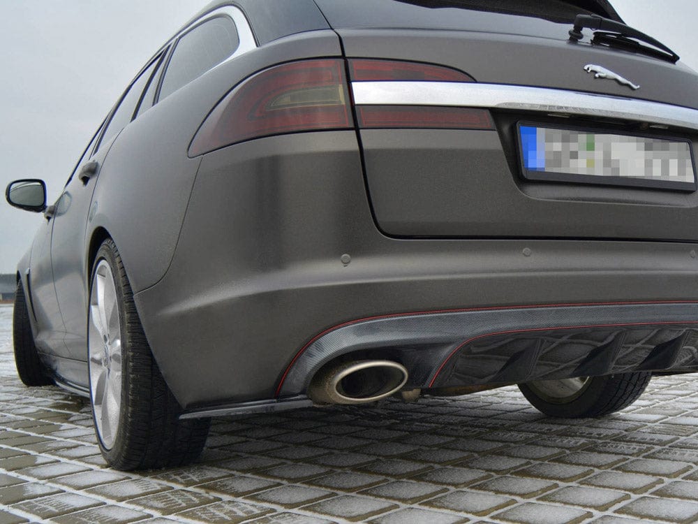 Maxton Design Rear Side Splitters Jaguar XF (X250) MK1 Sportbrake S-pack 2012-2015 Maxton Design SR