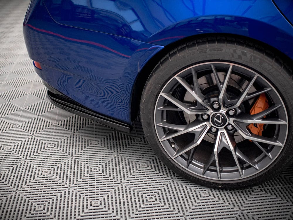 Maxton Design Rear Side Splitters Lexus GS F Mk4 Facelift Maxton Design SR