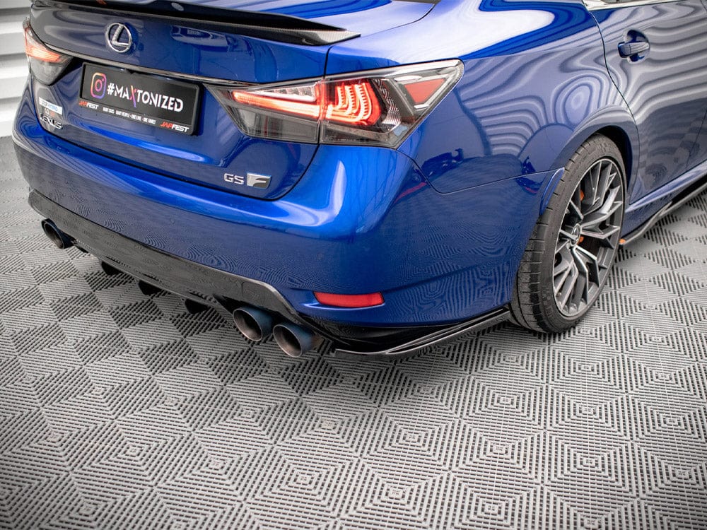 Maxton Design Rear Side Splitters Lexus GS F Mk4 Facelift Maxton Design SR