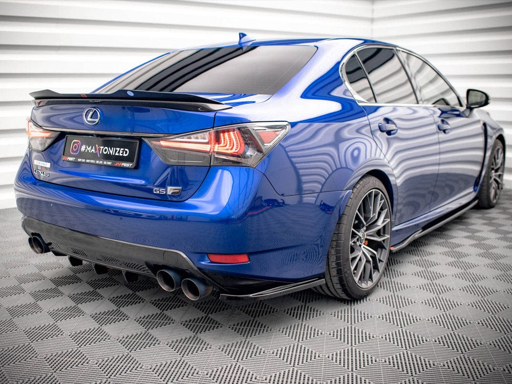 Maxton Design Rear Side Splitters Lexus GS F Mk4 Facelift Maxton Design SR