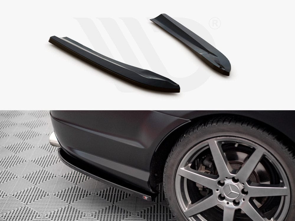 Maxton Design Rear Side Splitters Mercedes C Coupe AMG-Line C204 Maxton Design SR