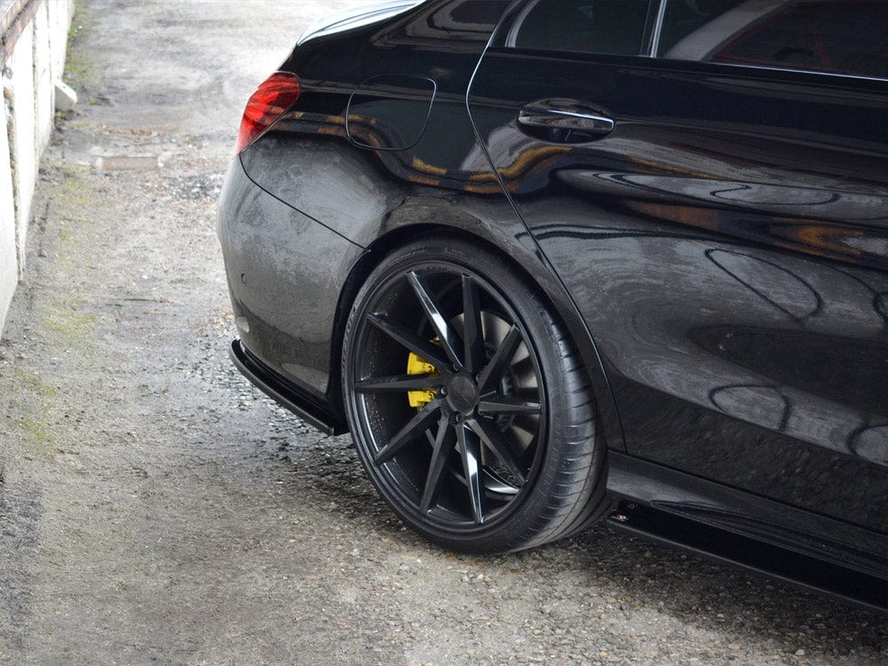Maxton Design Rear Side Splitters Mercedes C43 AMG W205 Sedan / Estate 2016-2018 Maxton Design SR
